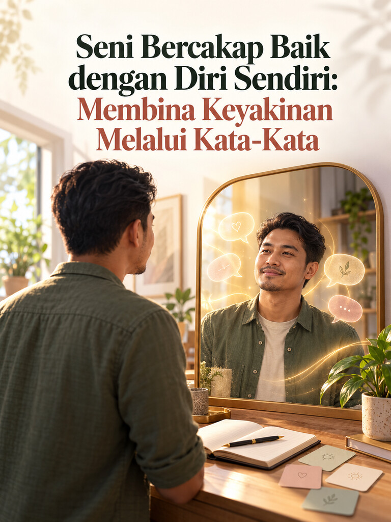 Seni Bercakap Baik dengan Diri Sendiri: Membina Keyakinan Melalui Kata-Kata