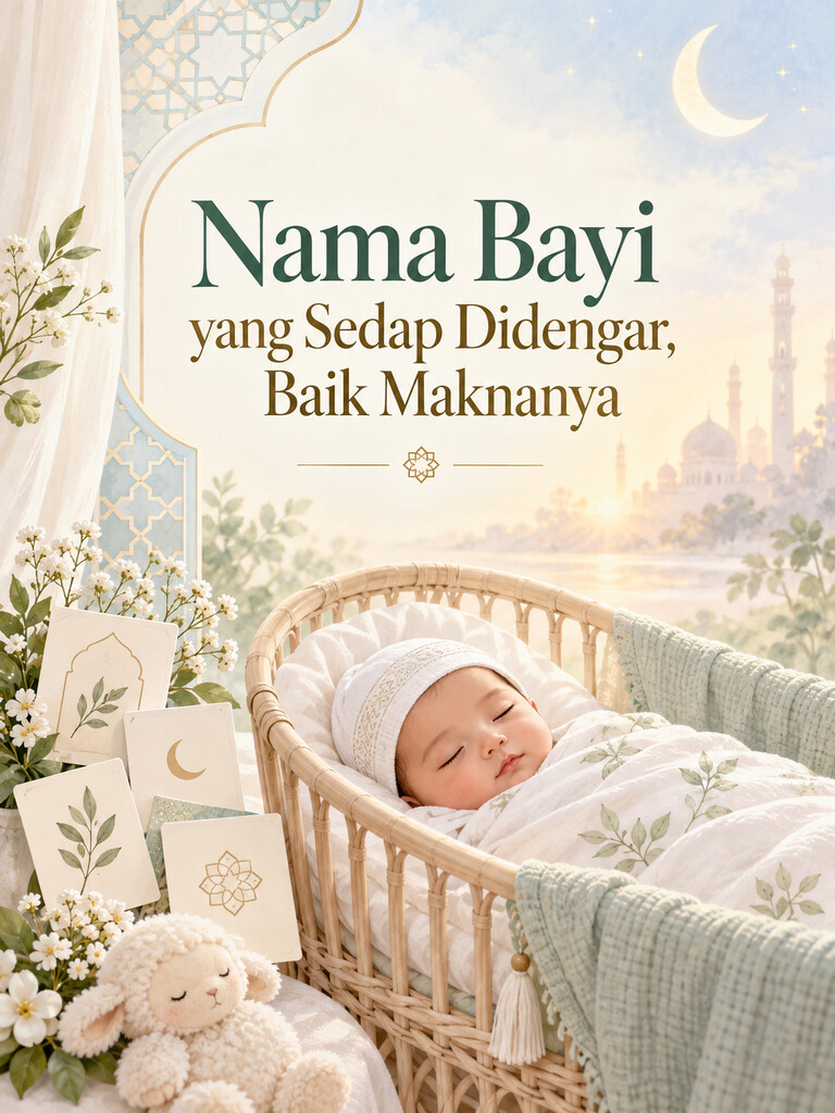 Nama Bayi yang Sedap Didengar, Baik Maknanya