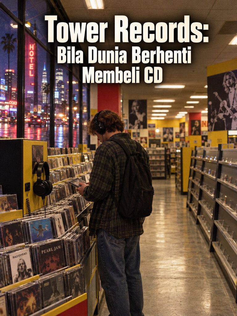 Tower Records: Bila Dunia Berhenti Membeli CD