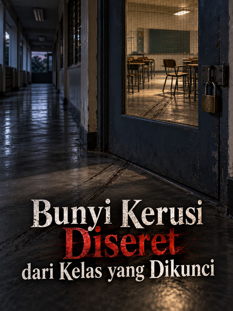 Bunyi Kerusi Diseret dari Kelas yang Dikunci