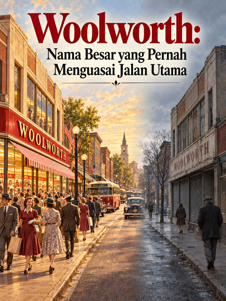 Woolworth: Nama Besar yang Pernah Menguasai Jalan Utama