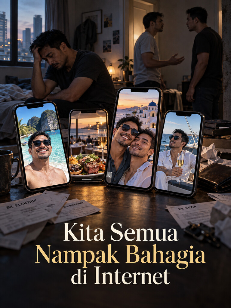 Kita Semua Nampak Bahagia di Internet
