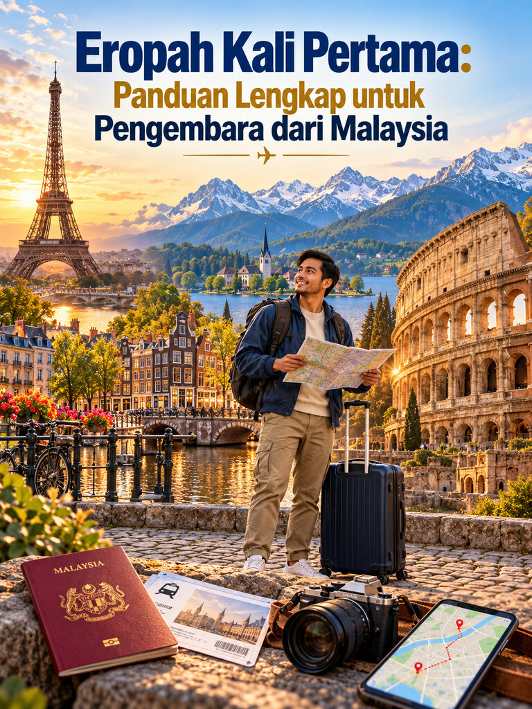 Eropah Kali Pertama: Panduan Lengkap untuk Pengembara dari Malaysia