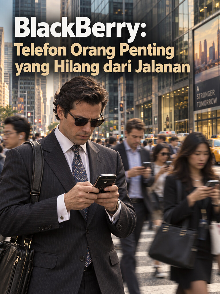 BlackBerry: Telefon Orang Penting yang Hilang dari Jalanan