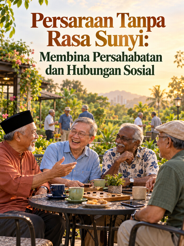 Persaraan Tanpa Rasa Sunyi: Membina Persahabatan dan Hubungan Sosial