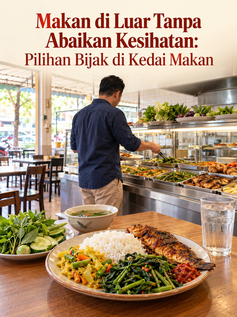 Makan di Luar Tanpa Abaikan Kesihatan: Pilihan Bijak di Kedai Makan