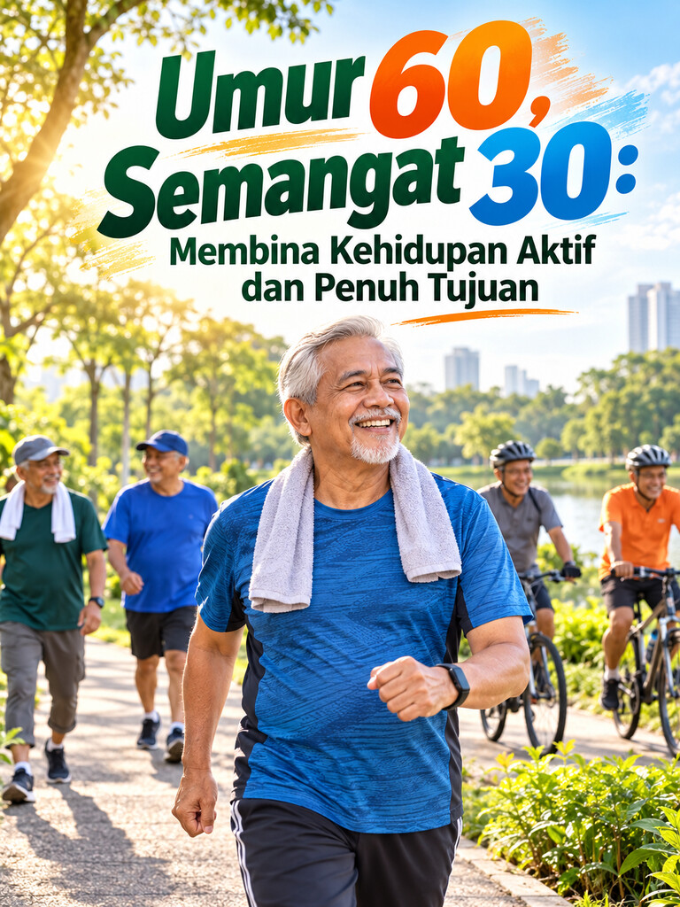 Umur 60, Semangat 30: Membina Kehidupan Aktif dan Penuh Tujuan