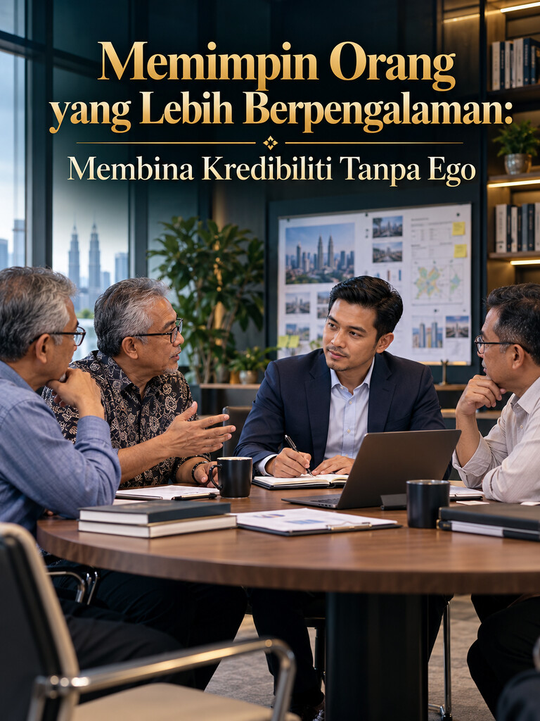 Memimpin Orang yang Lebih Berpengalaman: Membina Kredibiliti Tanpa Ego