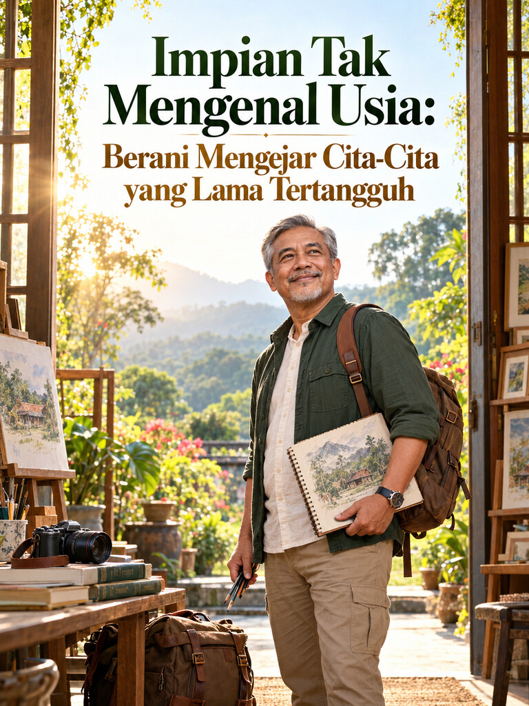 Impian Tak Mengenal Usia: Berani Mengejar Cita-Cita yang Lama Tertangguh