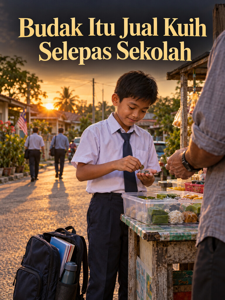 Budak Itu Jual Kuih Selepas Sekolah