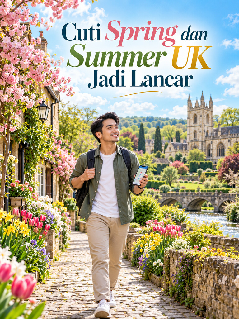 Cuti Spring dan Summer UK Jadi Lancar