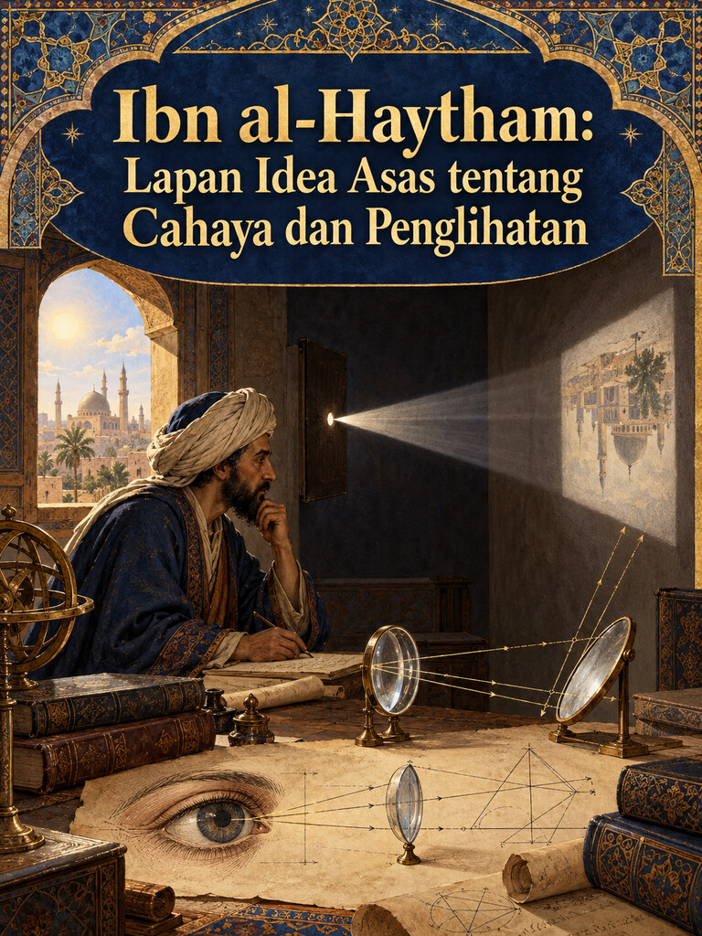 Ibn al-Haytham: Lapan Idea Asas tentang Cahaya dan Penglihatan