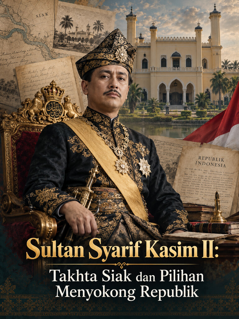 Sultan Syarif Kasim II: Takhta Siak dan Pilihan Menyokong Republik