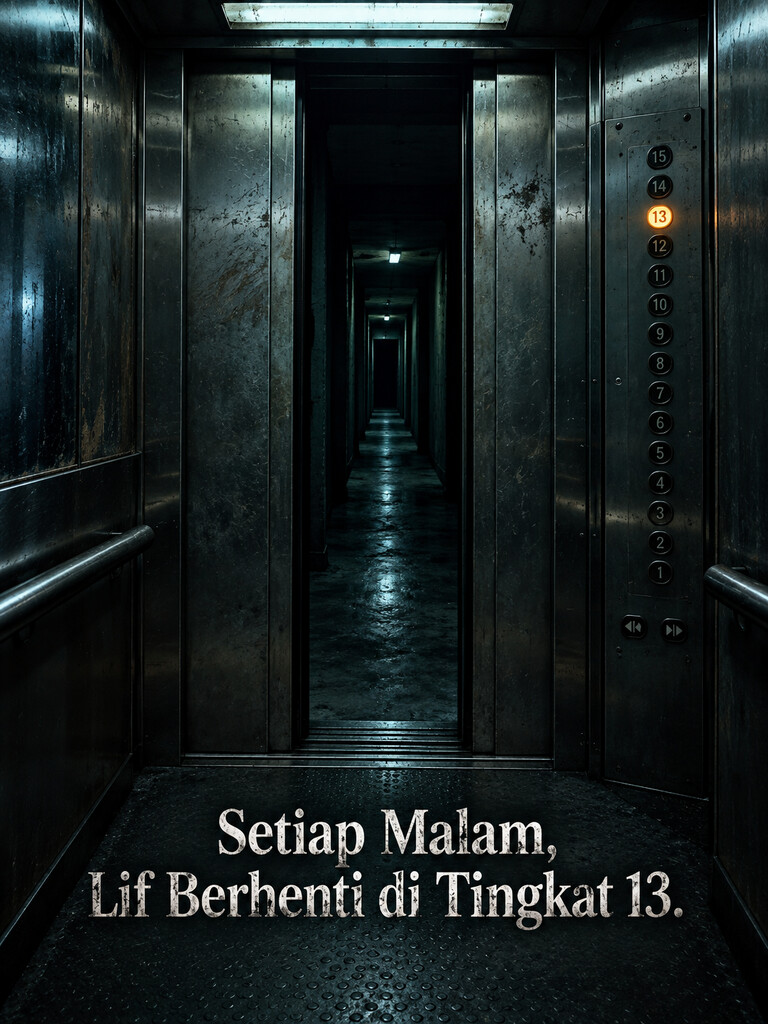 Setiap Malam, Lif Berhenti di Tingkat 13