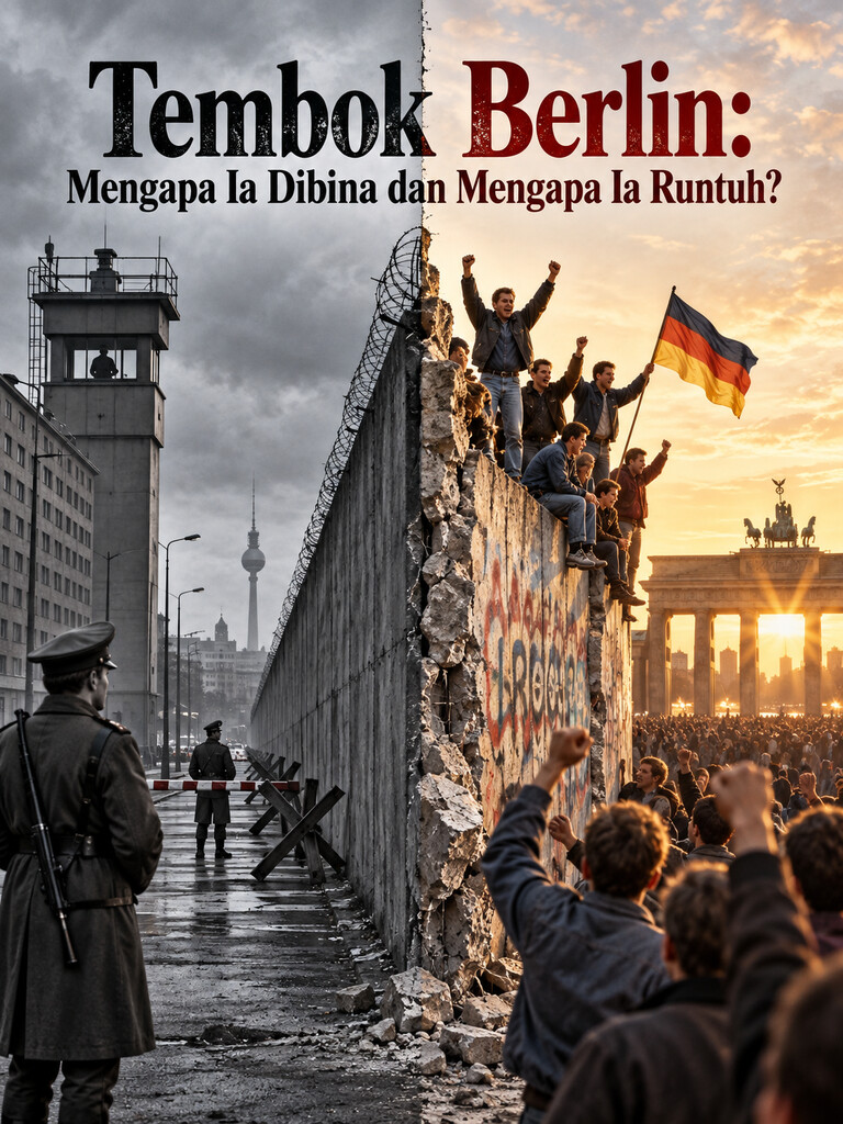 Tembok Berlin: Mengapa Ia Dibina dan Mengapa Ia Runtuh?
