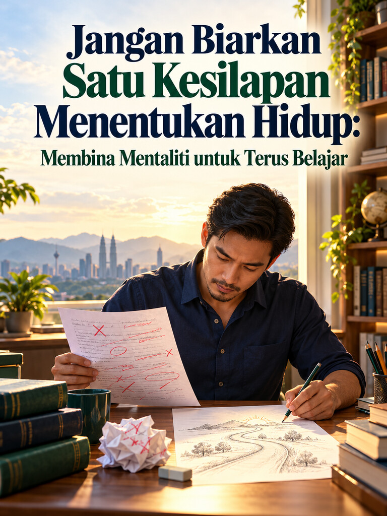 Jangan Biarkan Satu Kesilapan Menentukan Hidup: Membina Mentaliti untuk Terus Belajar