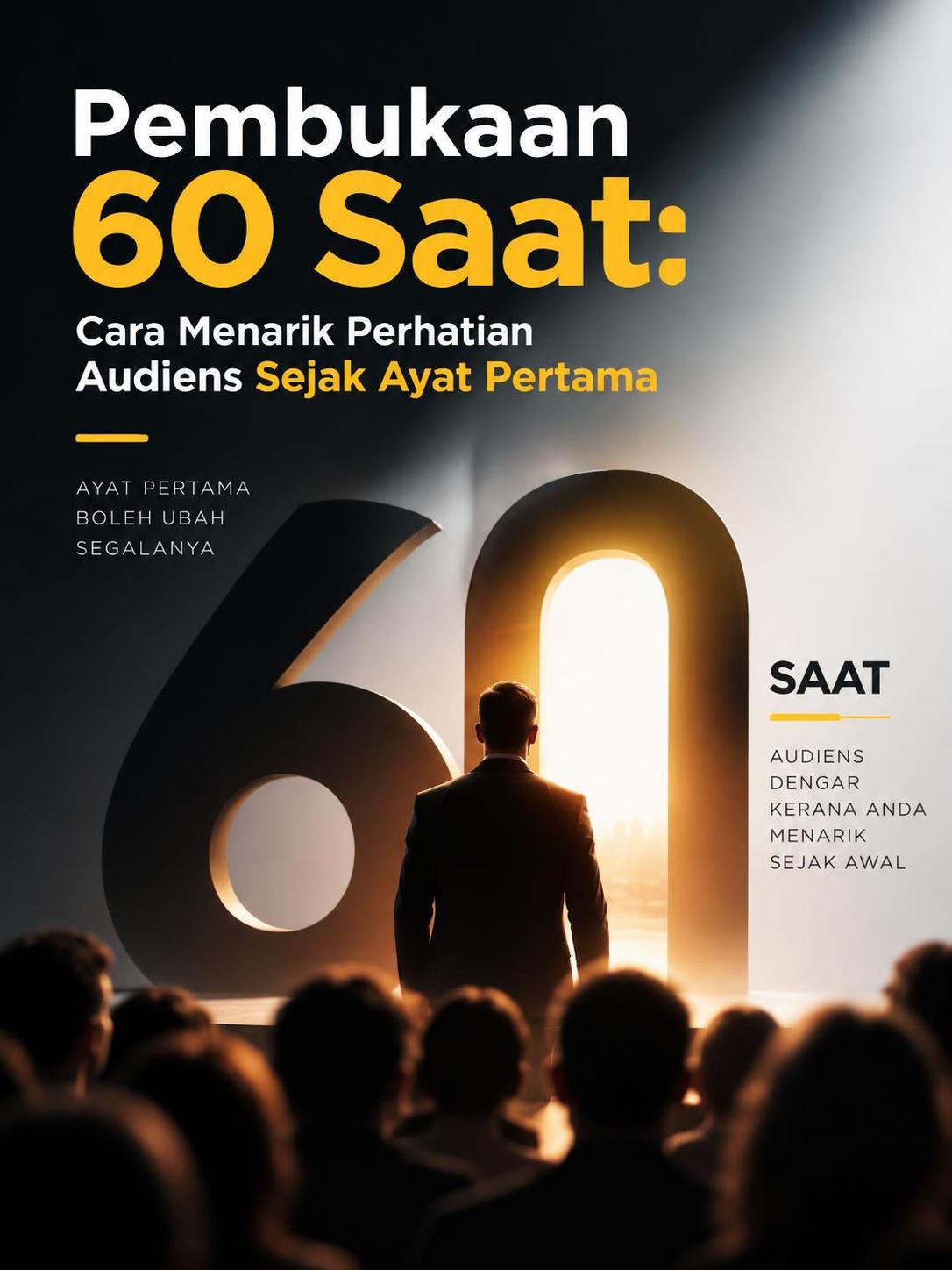 Pembukaan 60 Saat: Cara Menarik Perhatian Audiens Sejak Ayat Pertama