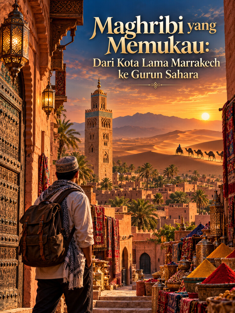 Maghribi yang Memukau: Dari Kota Lama Marrakech ke Gurun Sahara