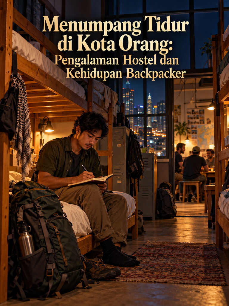 Menumpang Tidur di Kota Orang: Pengalaman Hostel dan Kehidupan Backpacker