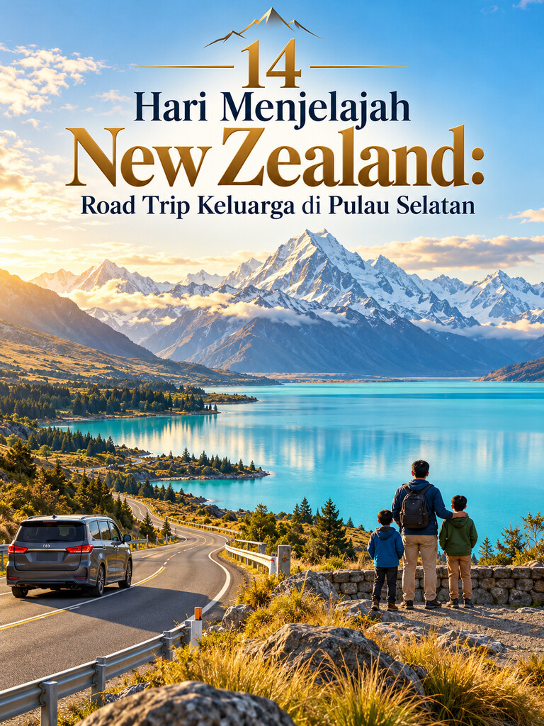 14 Hari Menjelajah New Zealand: Road Trip Keluarga di Pulau Selatan