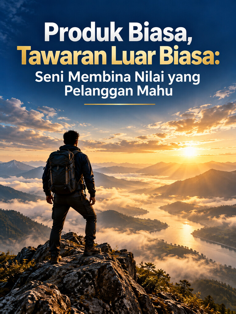 Produk Biasa, Tawaran Luar Biasa: Seni Membina Nilai yang Pelanggan Mahu