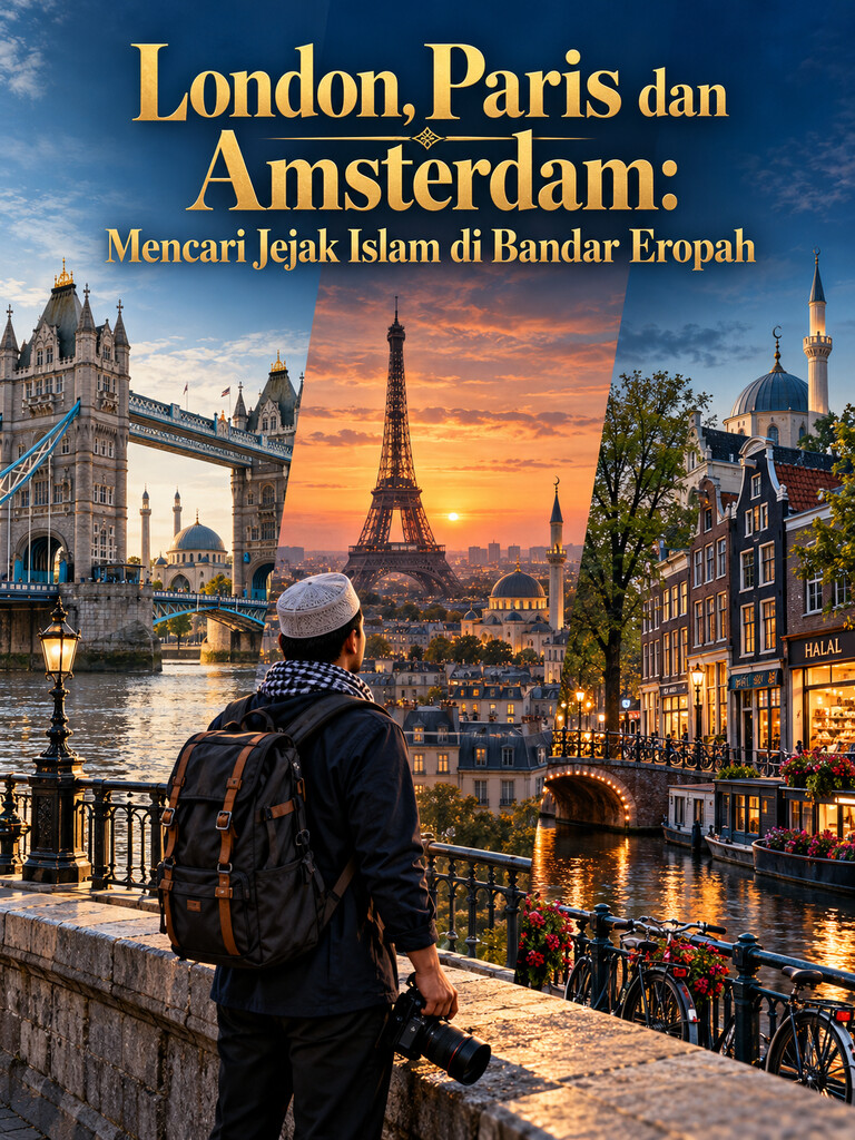 London, Paris dan Amsterdam: Mencari Jejak Islam di Bandar Eropah