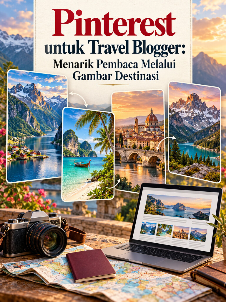 Pinterest untuk Travel Blogger: Menarik Pembaca Melalui Gambar Destinasi