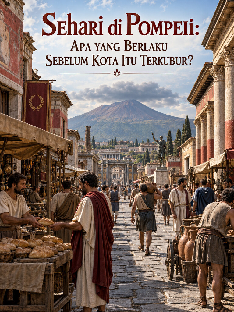 Sehari di Pompeii: Apa yang Berlaku Sebelum Kota Itu Terkubur?
