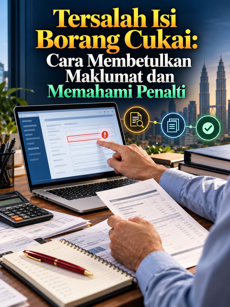 Tersalah Isi Borang Cukai: Cara Membetulkan Maklumat dan Memahami Penalti