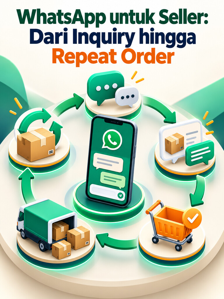 WhatsApp untuk Seller: Dari Inquiry hingga Repeat Order