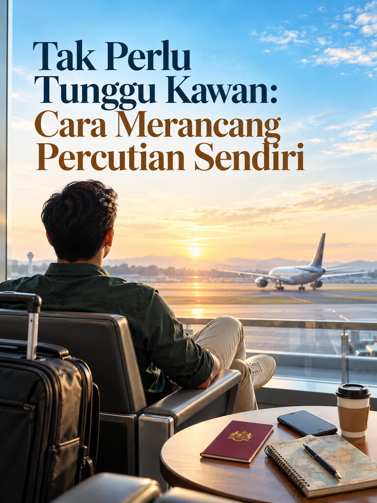 Tak Perlu Tunggu Kawan: Cara Merancang Percutian Sendiri