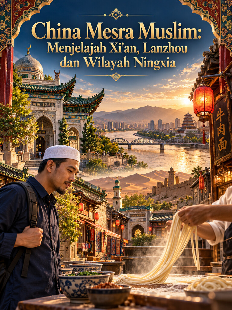 China Mesra Muslim: Menjelajah Xi'an, Lanzhou dan Wilayah Ningxia