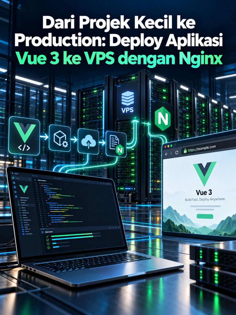 Dari Projek Kecil ke Production: Deploy Aplikasi Vue 3 ke VPS dengan Nginx