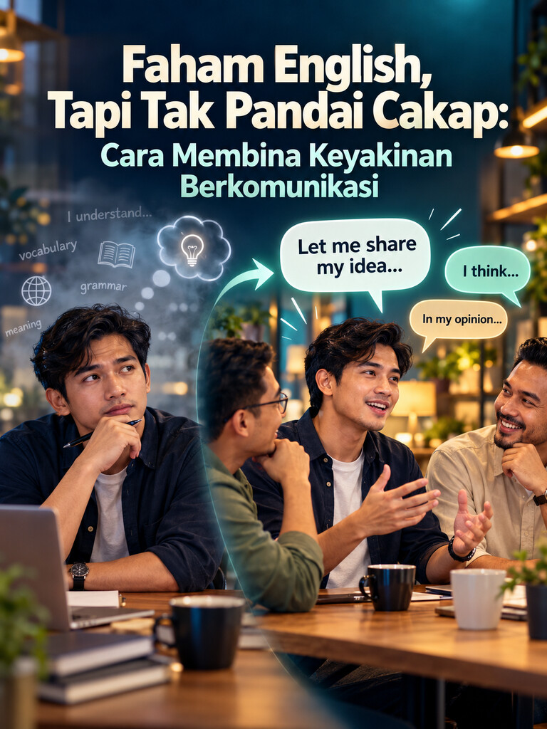Faham English, Tapi Tak Pandai Cakap: Cara Membina Keyakinan Berkomunikasi