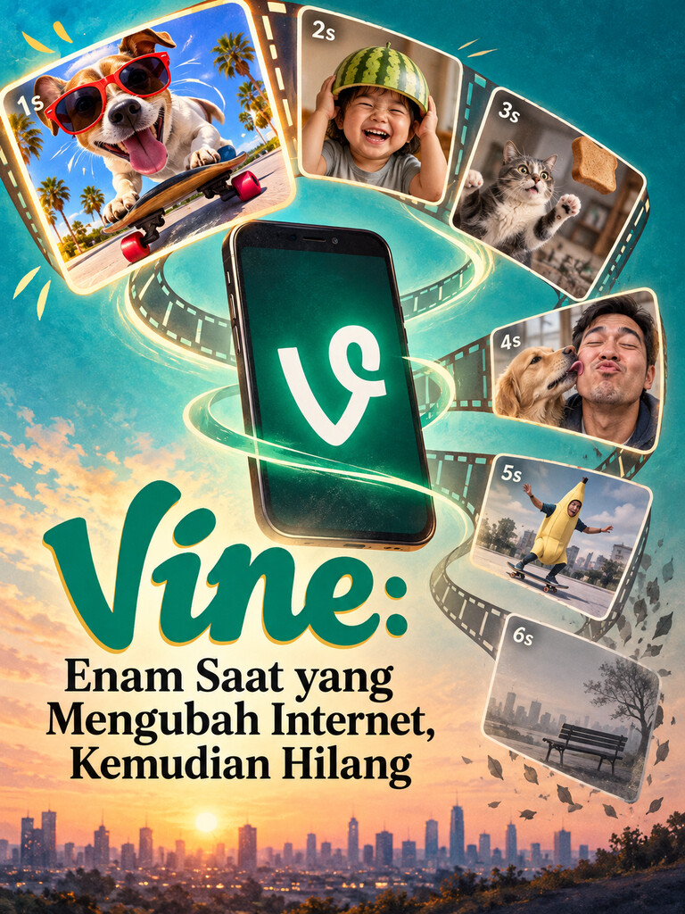 Vine: Enam Saat yang Mengubah Internet, Kemudian Hilang