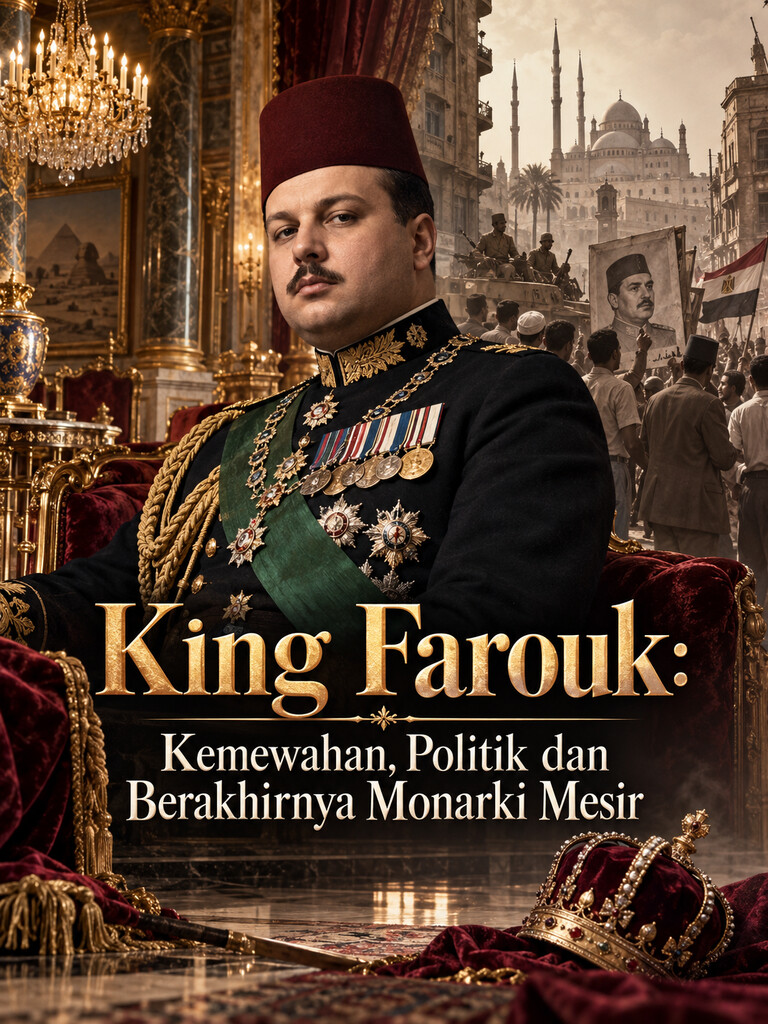 King Farouk: Kemewahan, Politik dan Berakhirnya Monarki Mesir