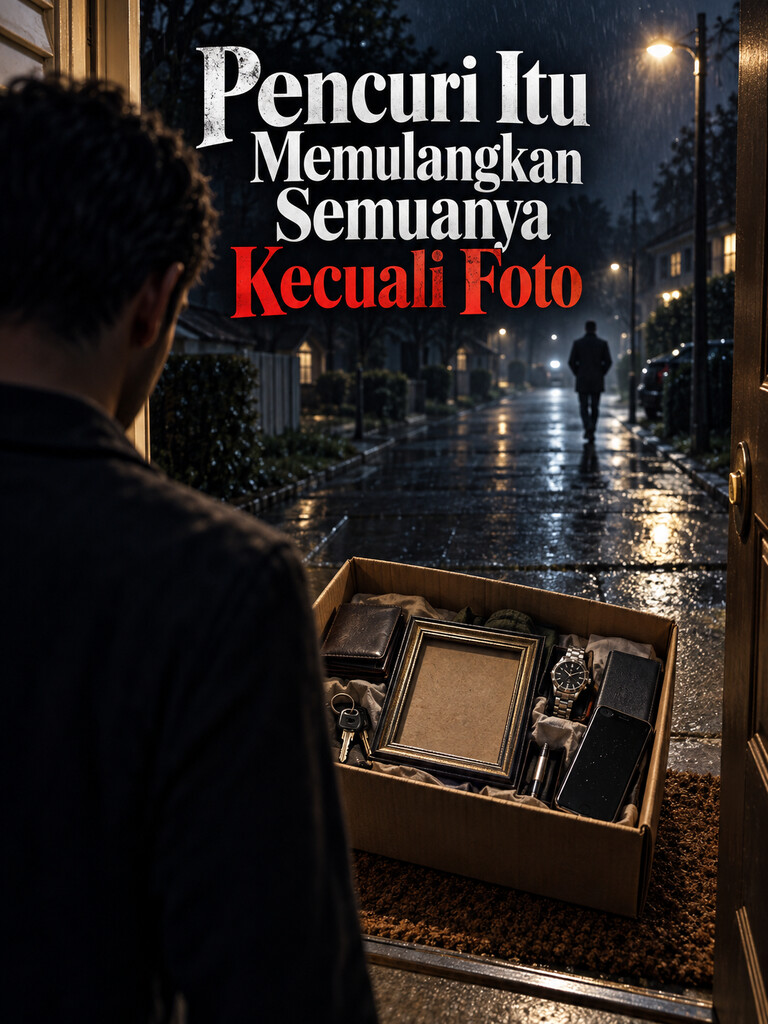 Pencuri Itu Memulangkan Semuanya Kecuali Foto