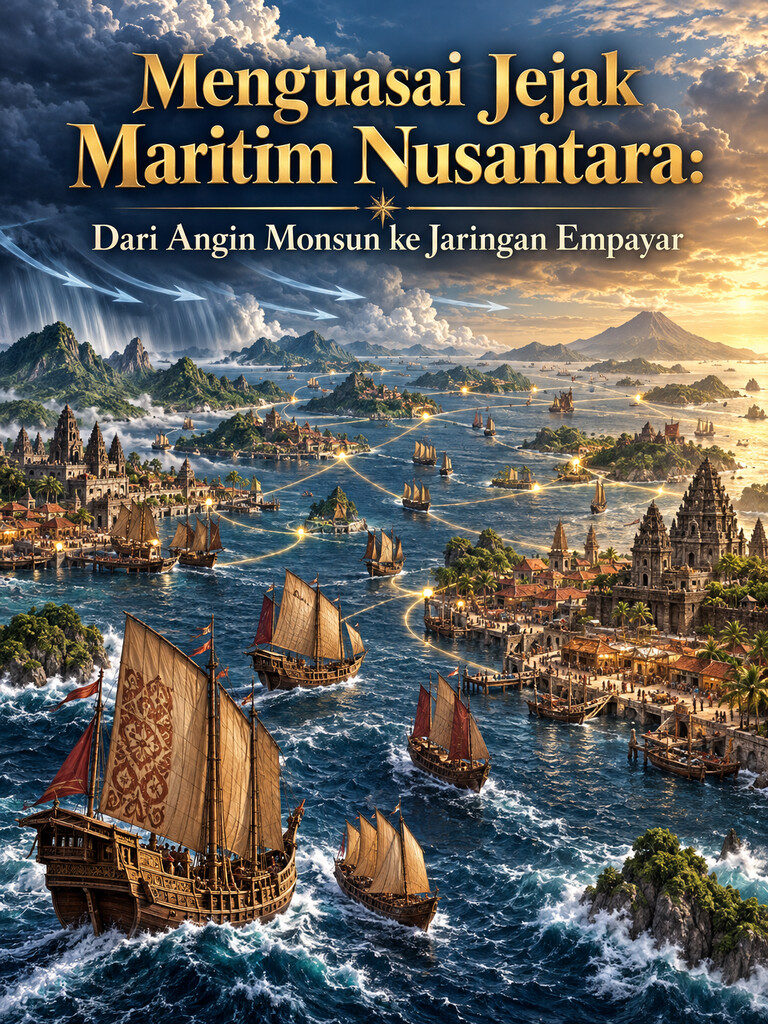 Menguasai Jejak Maritim Nusantara: Dari Angin Monsun ke Jaringan Empayar