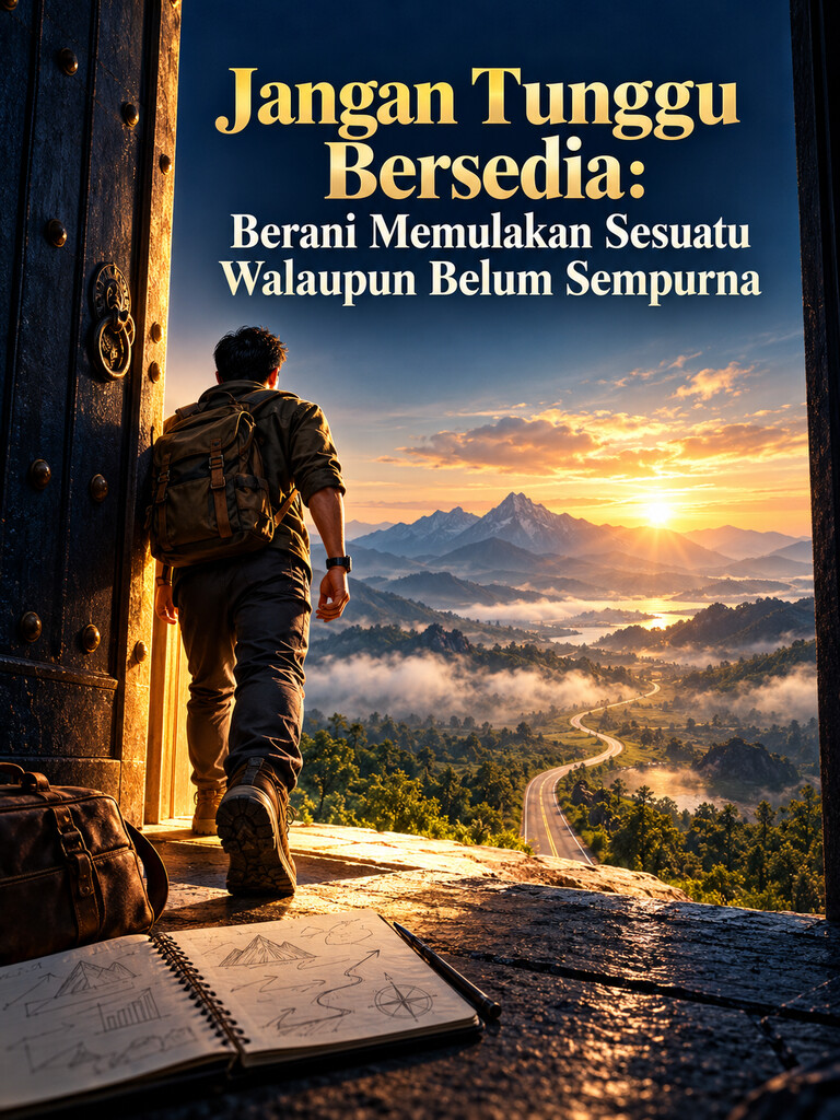 Jangan Tunggu Bersedia: Berani Memulakan Sesuatu Walaupun Belum Sempurna
