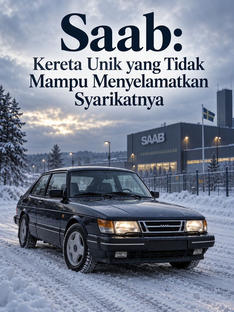Saab: Kereta Unik yang Tidak Mampu Menyelamatkan Syarikatnya