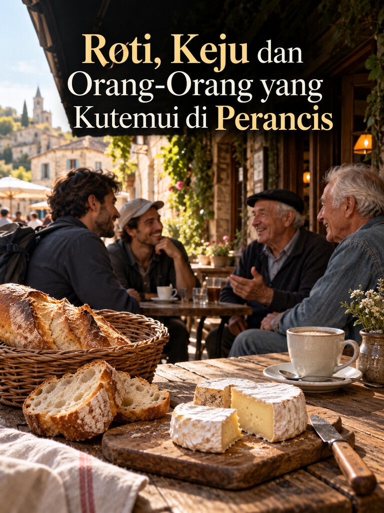 Roti, Keju dan Orang-Orang yang Kutemui di Perancis