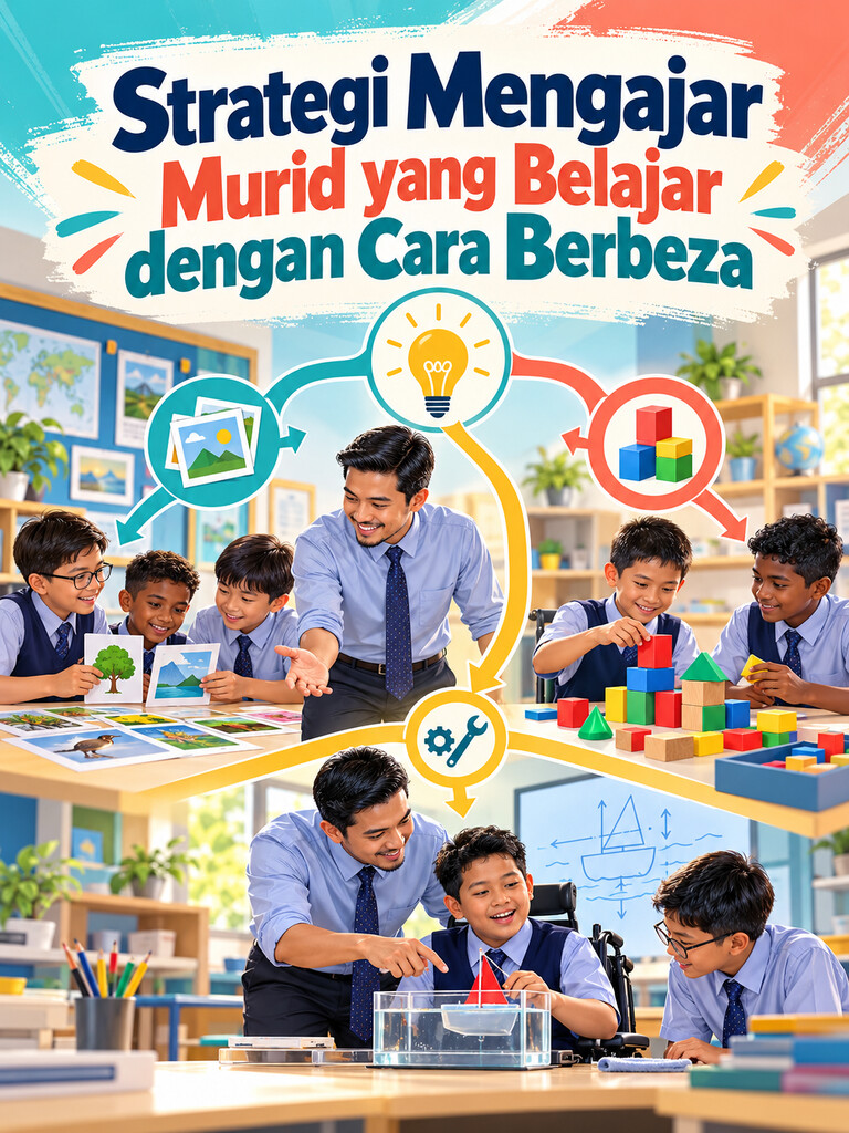 Strategi Mengajar Murid yang Belajar dengan Cara Berbeza