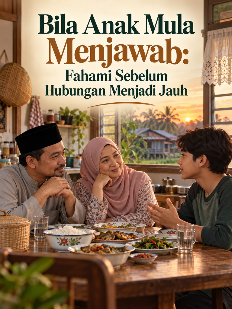 Bila Anak Mula Menjawab: Fahami Sebelum Hubungan Menjadi Jauh