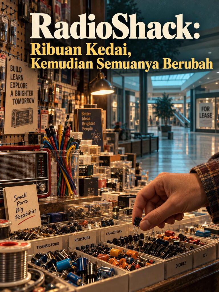 RadioShack: Ribuan Kedai, Kemudian Semuanya Berubah