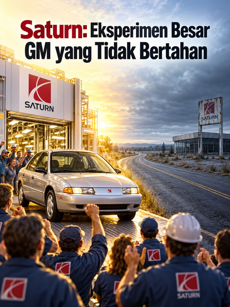 Saturn: Eksperimen Besar GM yang Tidak Bertahan