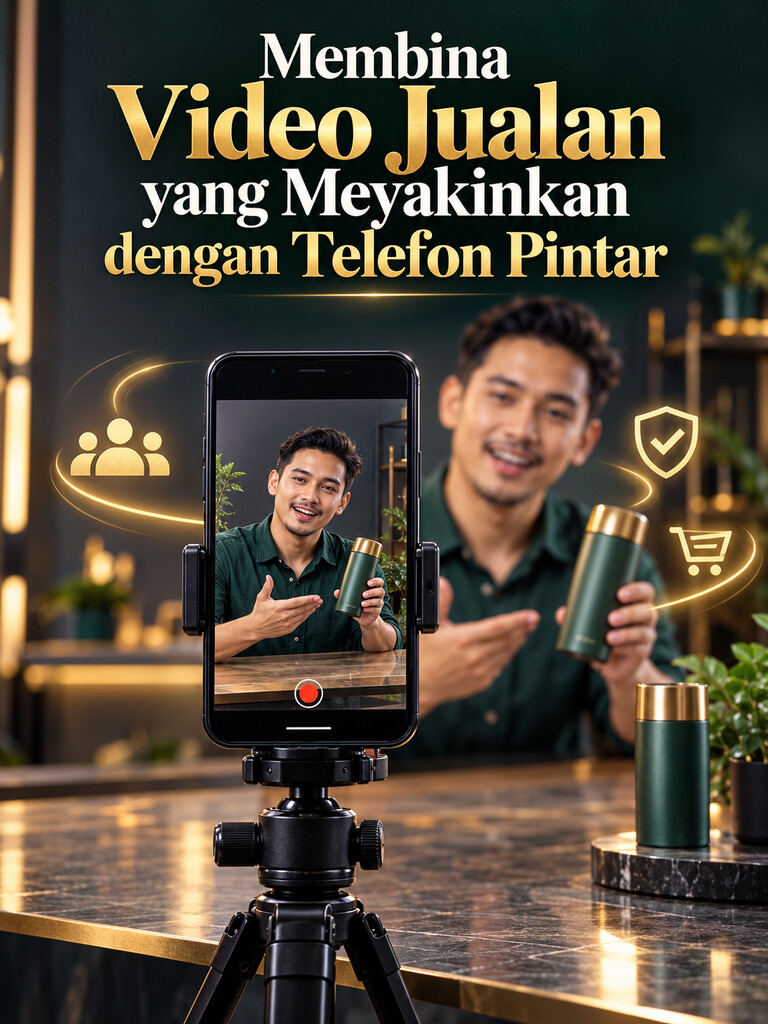 Membina Video Jualan yang Meyakinkan dengan Telefon Pintar