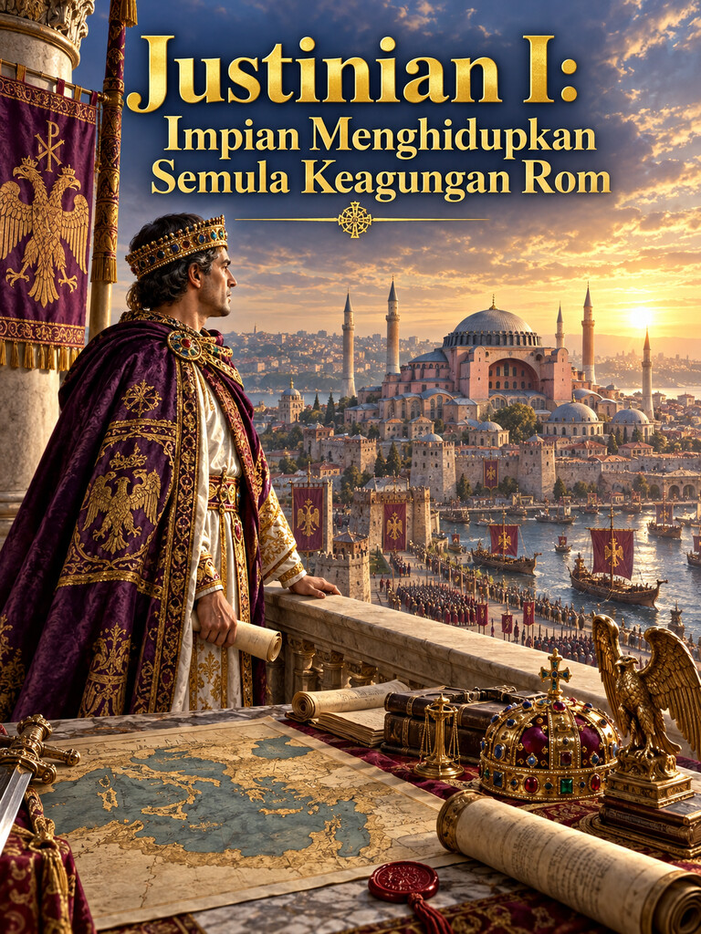 Justinian I: Impian Menghidupkan Semula Keagungan Rom