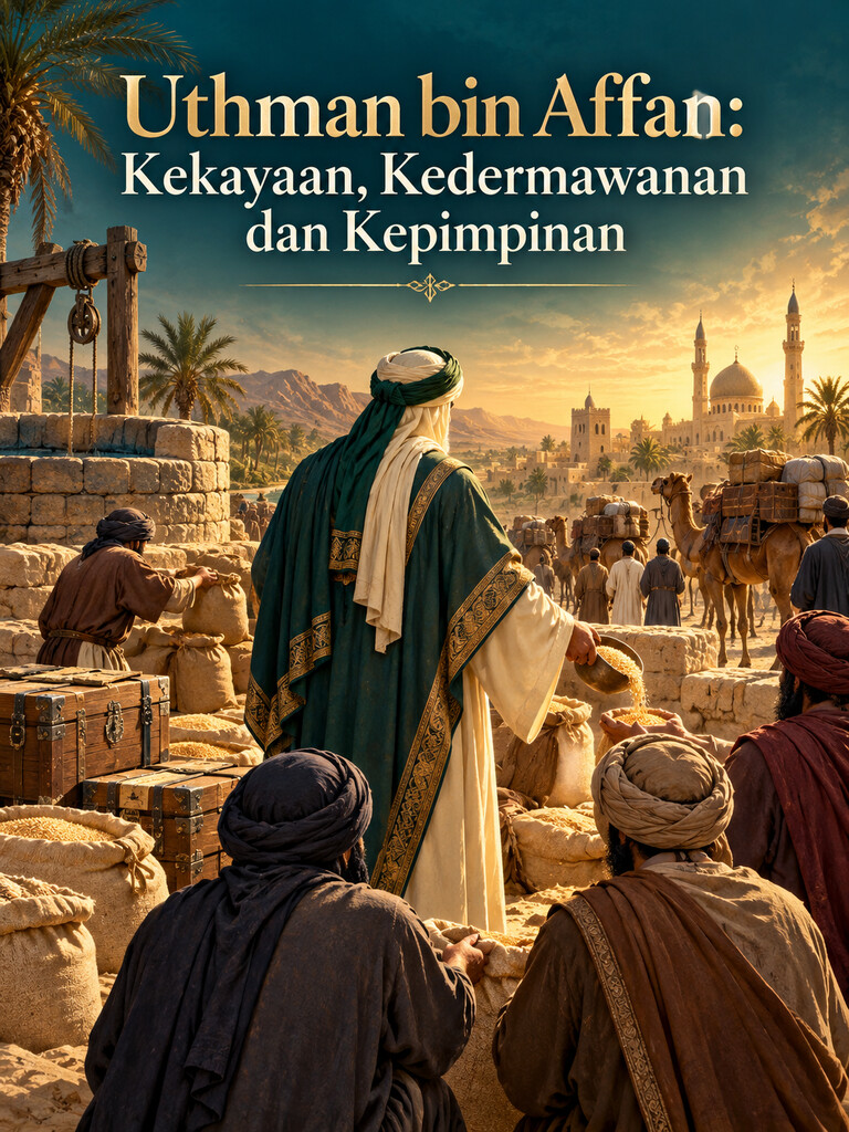 Uthman bin Affan: Kekayaan, Kedermawanan dan Kepimpinan