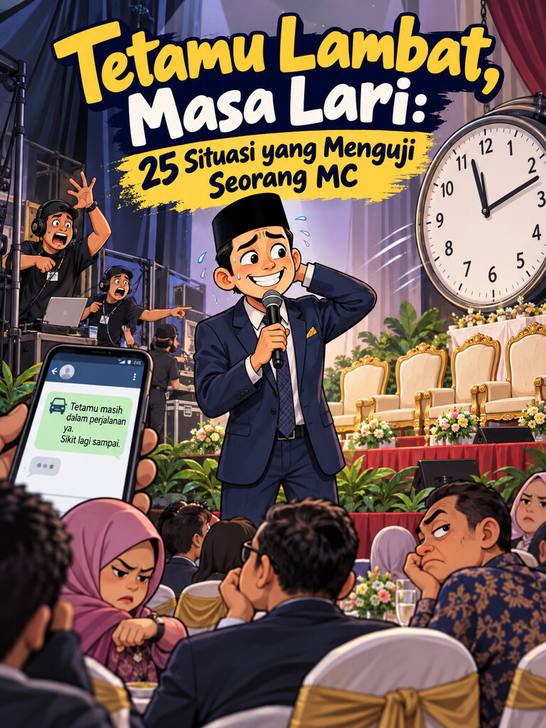 Tetamu Lambat, Masa Lari: 25 Situasi yang Menguji Seorang MC