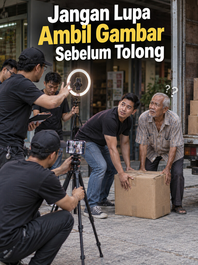 Jangan Lupa Ambil Gambar Sebelum Tolong
